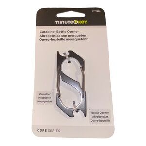 NEW Minute Key Carabiner Bottle Opener #9977100 Core Series